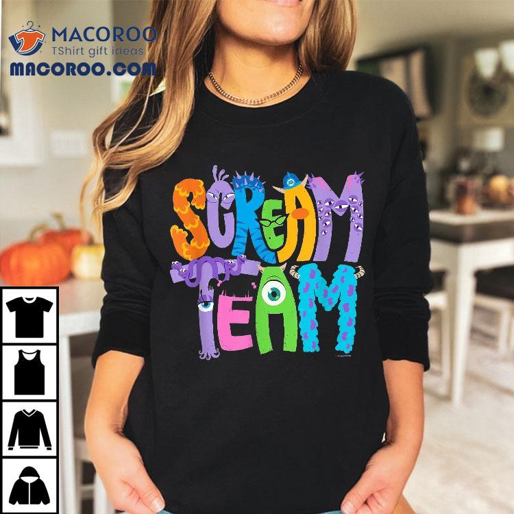 Disney And Pixars Monsters, Inc. Scream Team Halloween Shirt Disney And Pixars Monsters, Inc. Scream Team Halloween Shirt