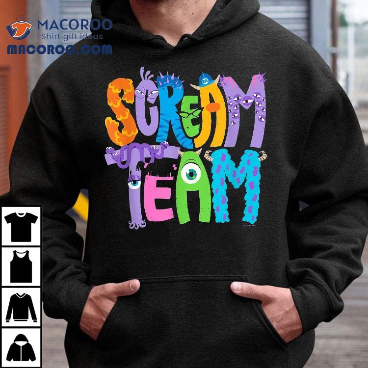 Disney And Pixars Monsters, Inc. Scream Team Halloween Shirt Disney And Pixars Monsters, Inc. Scream Team Halloween Shirt