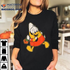 Disney Donald Duck Candy Corn Costume Spooky Cute Halloween Shirt