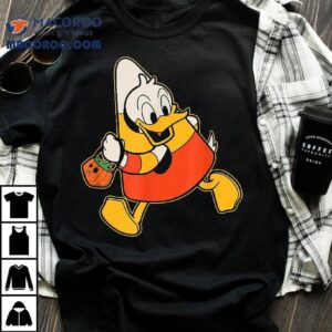 Disney Donald Duck Candy Corn Costume Spooky Cute Halloween Tshirt