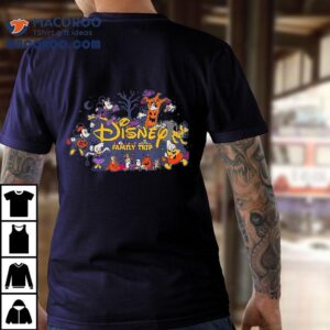 Disney Halloween Family Trip Mickey & Pals Matching Vacation Shirt 2 Disney Halloween Family Trip Mickey Amp Pals Matching Vacation Tshirt