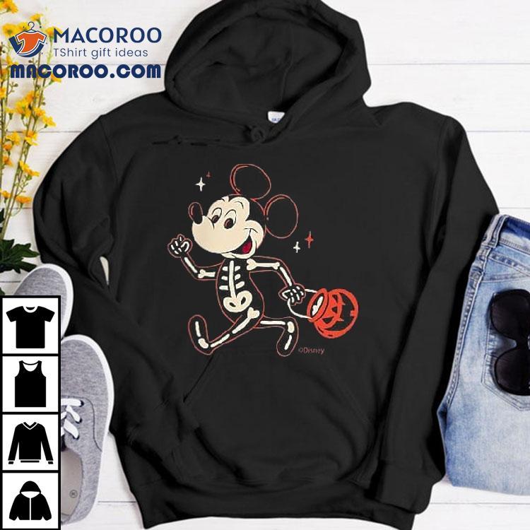 Disney Mickey Mouse Halloween Skeleton Trick Or Treat Shirt Disney Mickey Mouse Halloween Skeleton Trick Or Treat Shirt