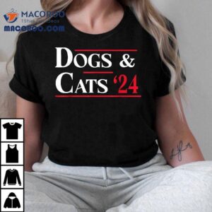 Dogs And Cats Dog Cat Animal Lover Tshirt