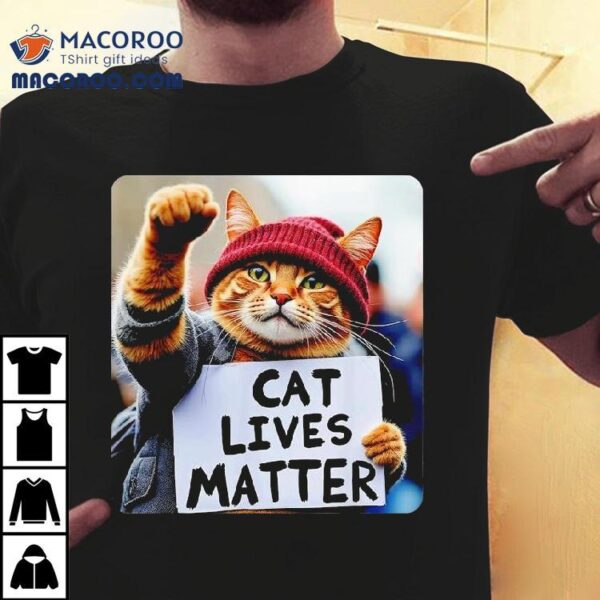 Donald Trump 2024 Cat Lives Matter Trump Shirt