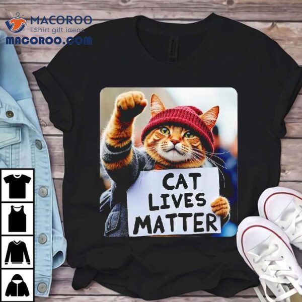 Donald Trump 2024 Cat Lives Matter Trump Shirt