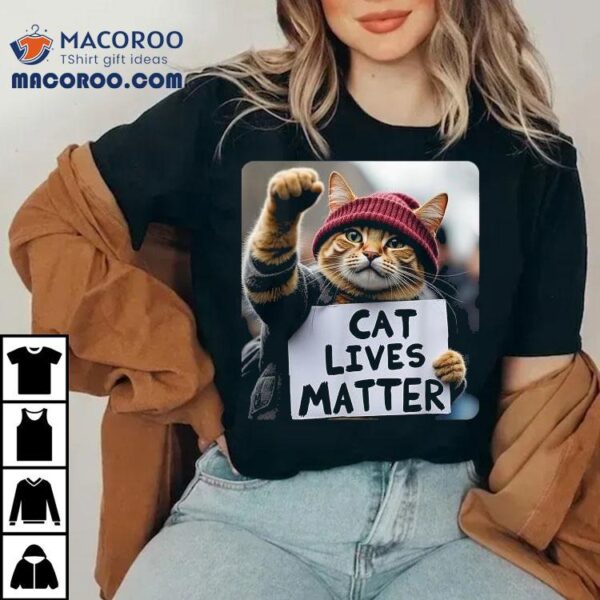 Donald Trump 2024 Cats, Cat Lives Matter Trump Shirt