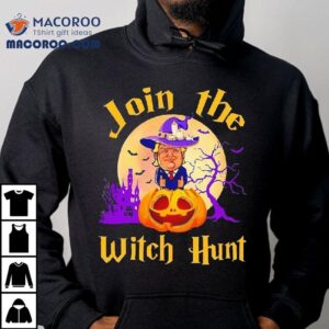 Donald Trump Join The Witch Hunt Halloween Shirt 1 Donald Trump Join The Witch Hunt Halloween Tshirt