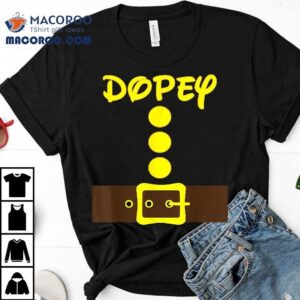 Dwarf Easy Halloween Costume Kids Matching Group Shirt