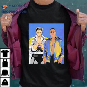 Dwayne Johnson The Rock X Anime Gyomei Himejima Tshirt