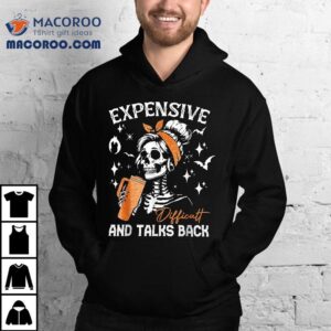 Expensive Difficult Amp Talks Back Halloween Mama Skeleton Tshirt