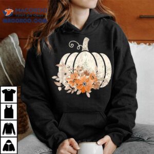 Fall Vintage Pumpkin Autumn Graphic Thanksgiving Tshirt