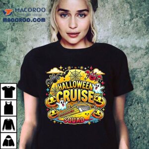 Family Cruise Ship Vacation Halloween Matching Tshirt