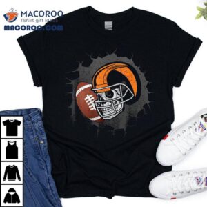 Football Skull Halloween Boys Halloween Tshirt