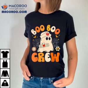 Funny Boo Crew Nurse Ghost Halloween For Shirt