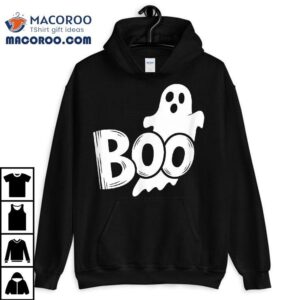 Funny Boo Ghost Retro Halloween Costume Tshirt