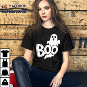 Funny Boo Ghost Retro Halloween Costume Shirt 2 Funny Boo Ghost Retro Halloween Costume Tshirt