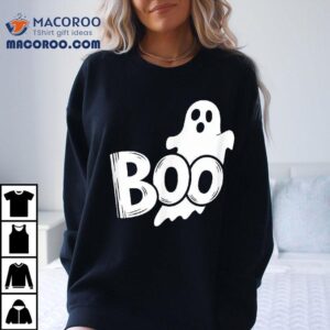 Funny Boo Ghost Retro Halloween Costume Shirt 3 Funny Boo Ghost Retro Halloween Costume Tshirt
