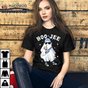 Funny Boo Jee Ghost Halloween Boo Jee Spooky Season Tshirt