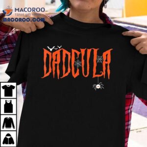 Funny Dadcula Halloween Dad Vampire Costume Momster Matching Shirt