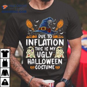Funny Ghost Pumpkin Halloween Costume Tshirt