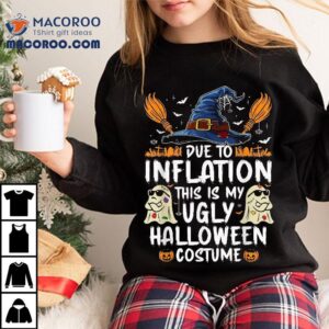 Funny Ghost Pumpkin Halloween Costume Tshirt