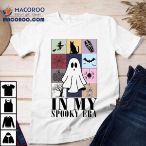 Funny Ghost Retro Halloween In My Spooky Era Shirt