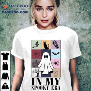 Funny Ghost Retro Halloween In My Spooky Era Shirt
