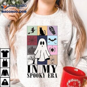 Funny Ghost Retro Halloween In My Spooky Era Tshirt