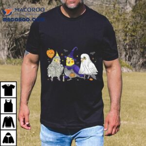 Funny Ghost Witch Cockatiels Halloween Lover Shirt