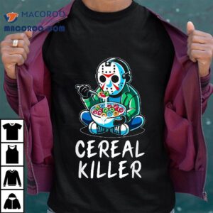 Funny Halloween Character Breakfast Cereal Killer Gift Shirt