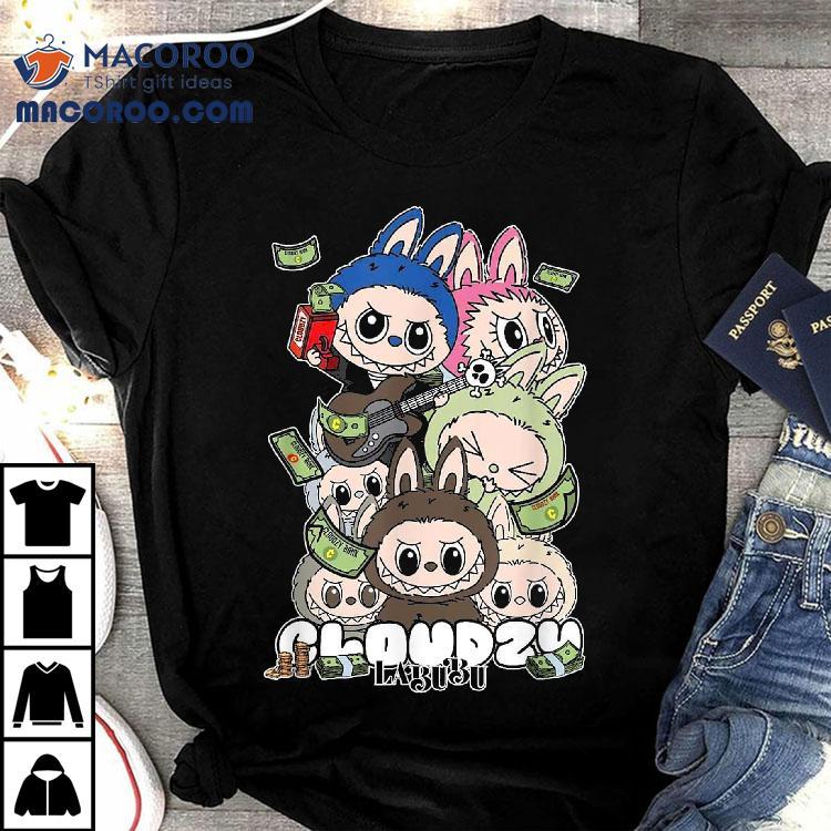 Funny Halloween Cloudzy Labubu Lover Labu In Shirt Funny Halloween Cloudzy Labubu Lover Labu In Shirt