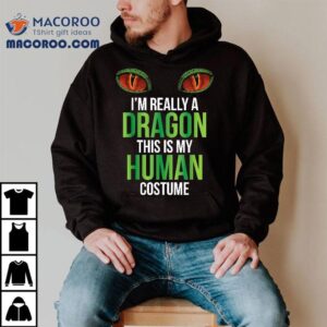 Funny Halloween Dragon Costume Adult Boys Fun Tshirt