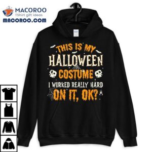 Funny This Is My Halloween Costume Tshirt