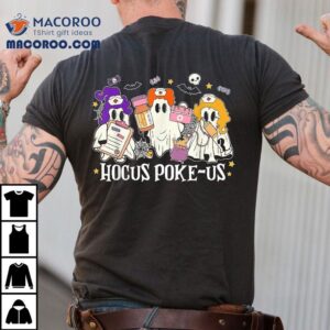 Funny Witches Nurse Spooky Costume Halloween Nursing Tshirt