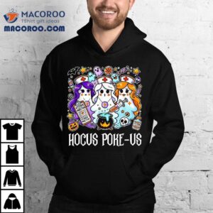 Funny Witches Nurse Spooky Witch Halloween Nursing Pun Tshirt