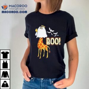 Giraffe Boo Halloween Fun Costume Party Shirt