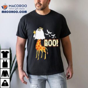 Giraffe Boo Halloween Fun Costume Party Tshirt