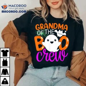 Grandma Of The Boo Crew Shirt Halloween Family Matching