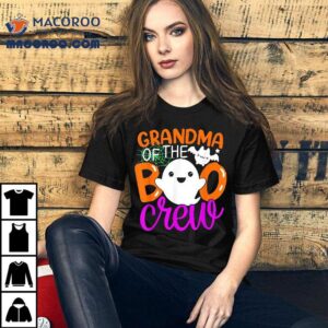 Grandma Of The Boo Crew Shirt Halloween Family Matching