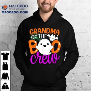 Grandma Of The Boo Crew Halloween Family Matching Tshirt