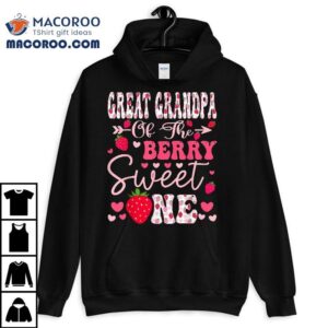 Great Grandpa Of The Berry Sweet One Strawberry 1st Birthday Shirt 1 Great Grandpa Of The Berry Sweet One Strawberry St Birthday Tshirt