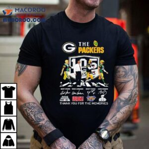 Green Bay Packers Years Of The Memories And Victory Tshirt