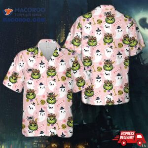 Grinc Halloween Hawaiian Shirt
