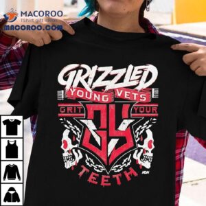 Grizzled Young Vets Grit Your Teath Tshirt