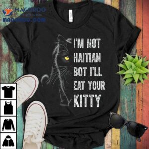 Haitian Cat Lover Kitty Shirt