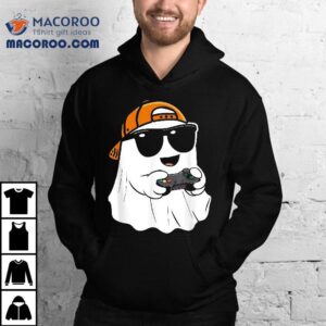 Halloween Boys Kids Ghost Gamer Scary Costume Gaming Shirt