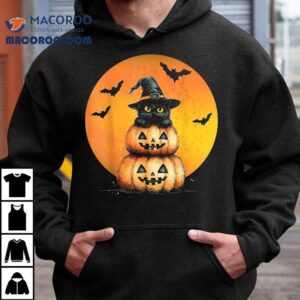 Halloween Cat Black Scary Angry Funny Tshirt