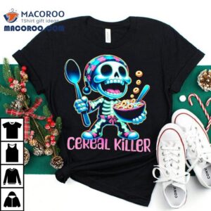 Halloween Cereal Killer Funny Lovers Breakfast Shirt