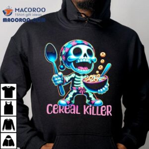 Halloween Cereal Killer Funny Lovers Breakfas Tshirt