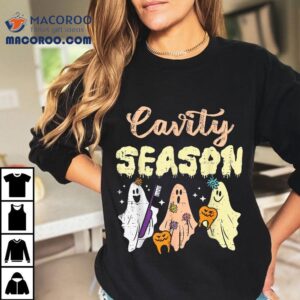 Halloween Dentist Cavity Season Dental Costume Tshirt